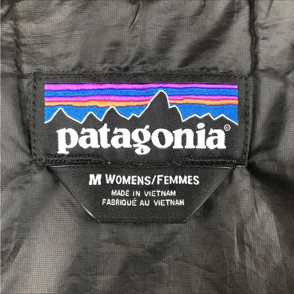 Patagonia Nano Puff Vest Primaloft Black Full Zip - Picture 5 of 9